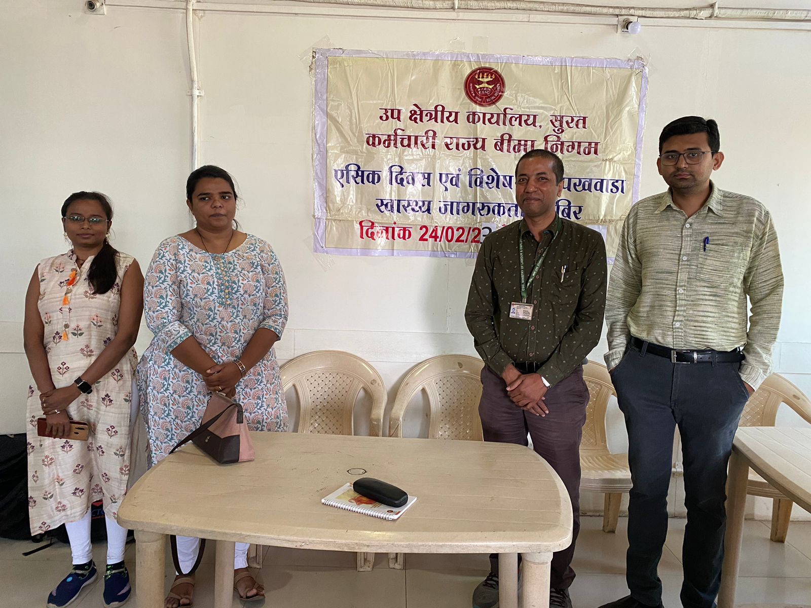 एसिक दिवस एवं विशेष सेवा पखवाड़ा स्वास्थ्य जागरूकता शिविर 