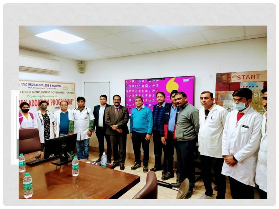 Lords Chloro Alkali Ltd Factory Health Adoption Programme. Alwar 11-01-2023