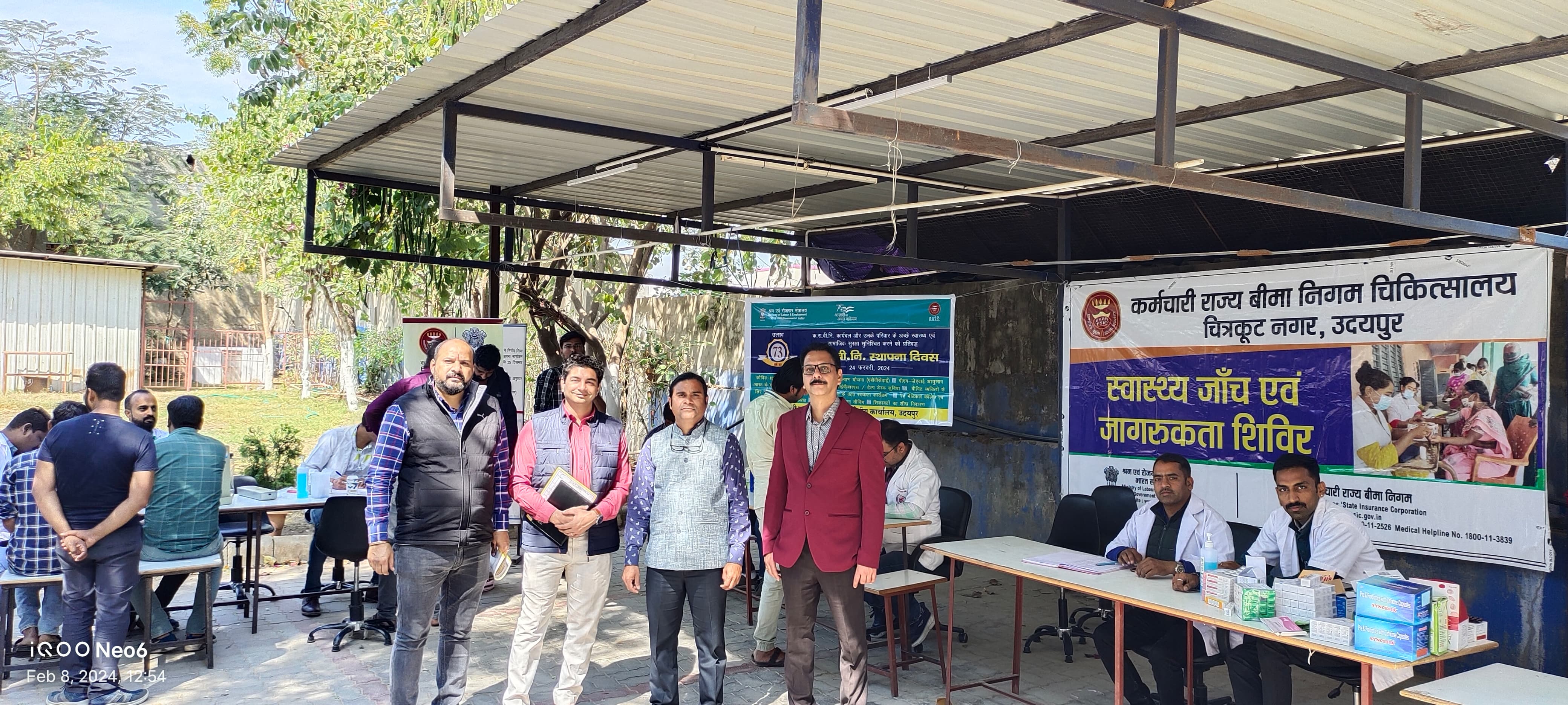 awareness camp model hosp udaipur 